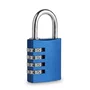 Abus 145/40 Cadenas à combinaison 4 chiffres Aluminium bleu