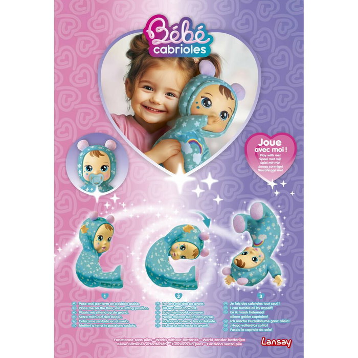 Lansay Bébé Cabrioles Noa le bébé Bleu Lansay Bébé Cabrioles Noa le bébé Bleu
