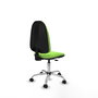 PIQUERAS Y CRESPO Chaise de bureau Algarra, tissu pistache, sans accoudoirs