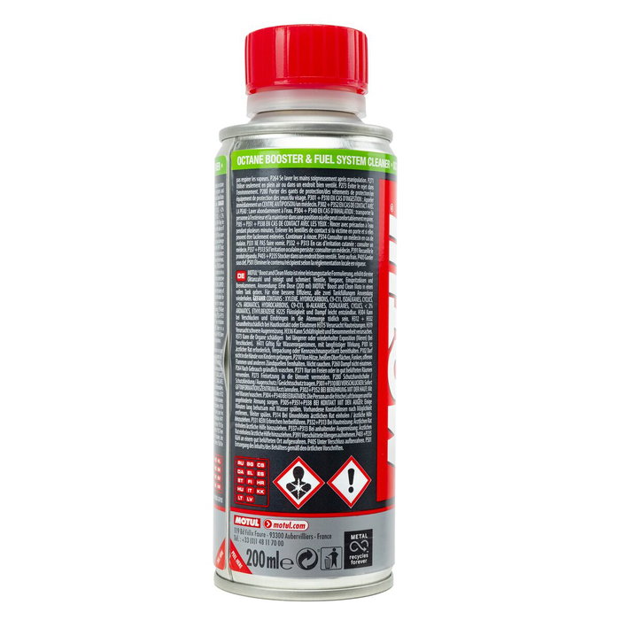 Motul Boost and Clean Moto Additif Carburant 200ml Motul Boost and Clean Moto Additif Carburant 200ml