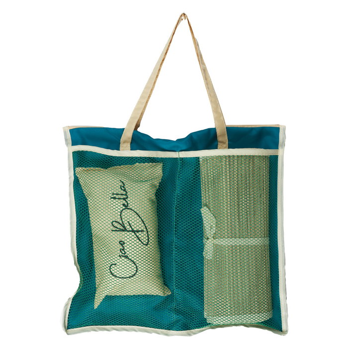 Jet Lag Ensemble Esterilla et Coussin avec Sac