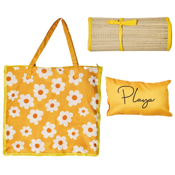 Jet Lag Ensemble Esterilla et Coussin avec Sac