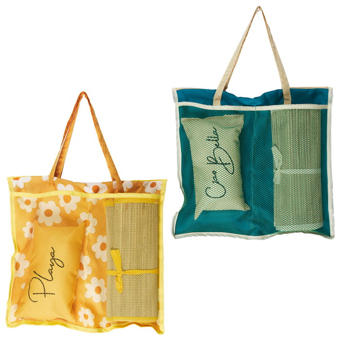 Jet Lag Ensemble Esterilla et Coussin avec Sac