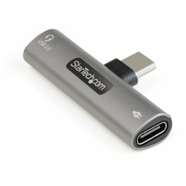 Startechcom Adaptateur audio et charge USB-C CDP2CAPDM