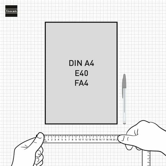 Agenda Finocam OPAQUE Noir A4 21 x 29,7 cm 2026 Agenda Finocam OPAQUE Noir A4 21 x 29,7 cm 2026