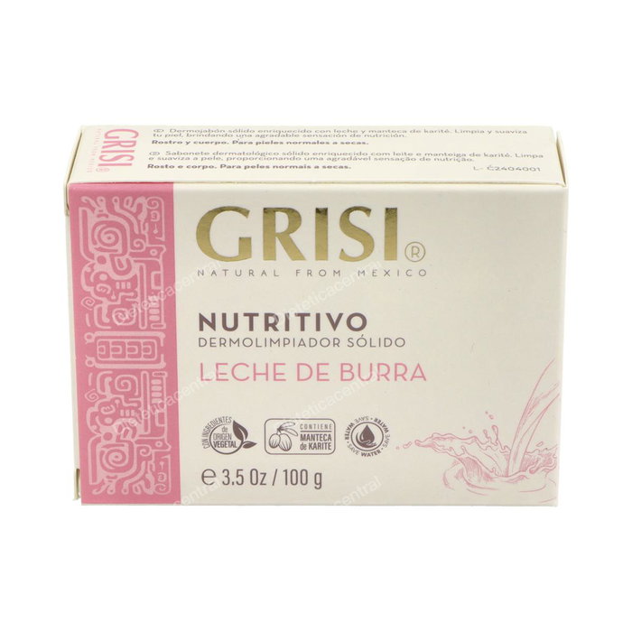 GRISI Dermojabon au lait d'ânesse 100 g GRISI Dermojabon au lait d'ânesse 100 g
