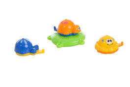 Creaciones Llopis - Set de Bain Animalitos 13x13x4 cm - Boîte de Figurines Animaux en Polyester pour Enfants à partir de 3 Ans