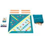 Mattel Scrabble Core Wood en espagnol avec lettres et chevalets en bois de qualité supérieure