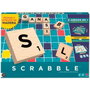Mattel Scrabble Core Wood en espagnol avec lettres et chevalets en bois de qualité supérieure