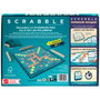 Mattel Scrabble Core Wood en espagnol avec lettres et chevalets en bois de qualité supérieure