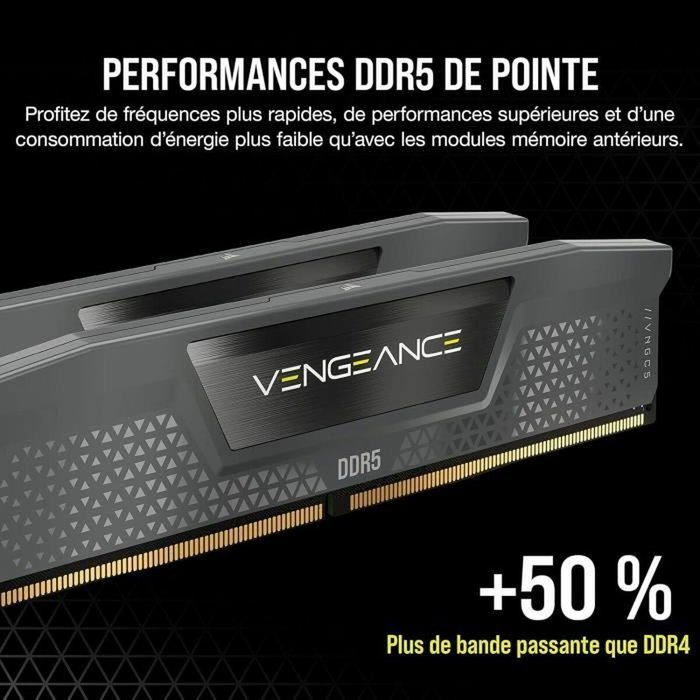 Mémoire RAM Corsair 64 GB DDR5 6000 MHz