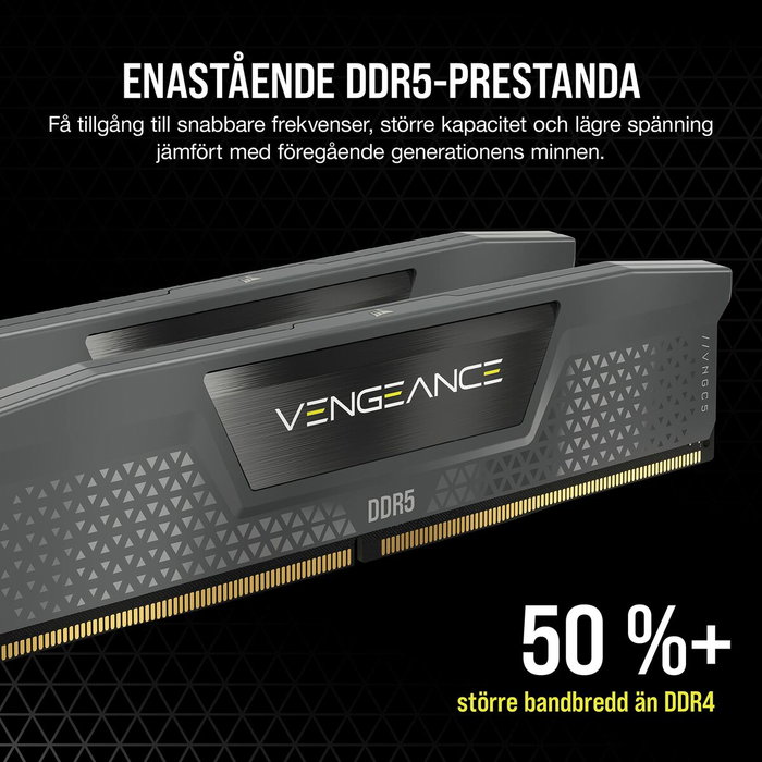 Mémoire RAM Corsair 64 GB DDR5 6000 MHz