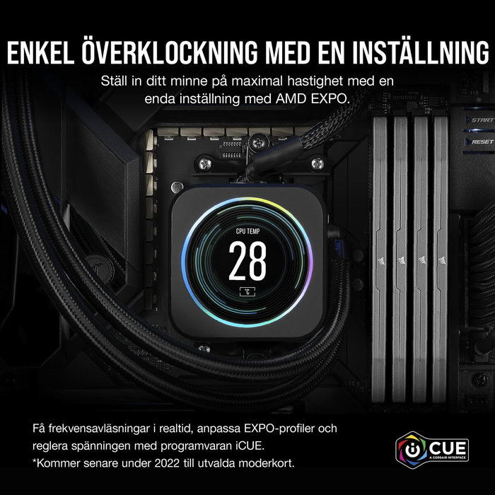 Mémoire RAM Corsair 64 GB DDR5 6000 MHz