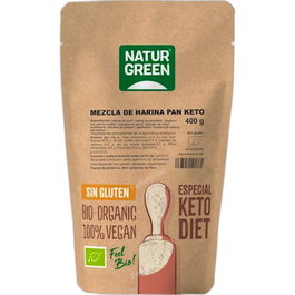 NATURGREEN Mezcla Pan Keto Bio 400 g