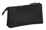 Safta Portatodo Triple Naruto Teen - Pochette triple à soufflet, polyester 600D - 22 x 12 x 3 cm, noir - Âge recommandé 3 ans