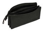Safta Portatodo Triple Naruto Teen - Pochette triple à soufflet, polyester 600D - 22 x 12 x 3 cm, noir - Âge recommandé 3 ans
