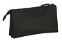 Safta Portatodo Triple Naruto Teen - Pochette triple à soufflet, polyester 600D - 22 x 12 x 3 cm, noir - Âge recommandé 3 ans