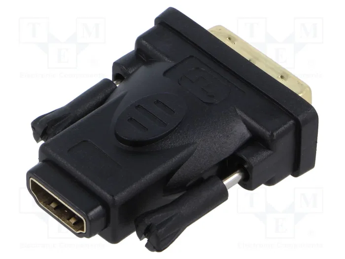 Lanberg Adaptateur HDMI femelle vers DVI-D (24+1) mâle Full HD 1080p noir