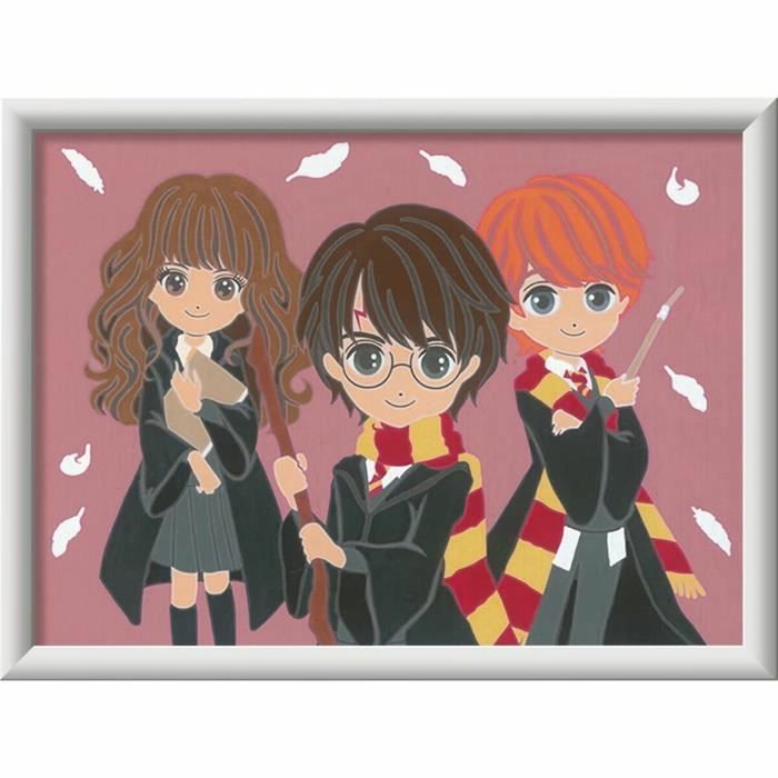 Ravensburger CreArt Kids Set de peinture par numéro - Portrait de groupe 18x24cm Ravensburger CreArt Kids Set de peinture par numéro - Portrait de groupe 18x24cm