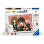 Ravensburger CreArt Kids Set de peinture par numéro - Portrait de groupe 18x24cm