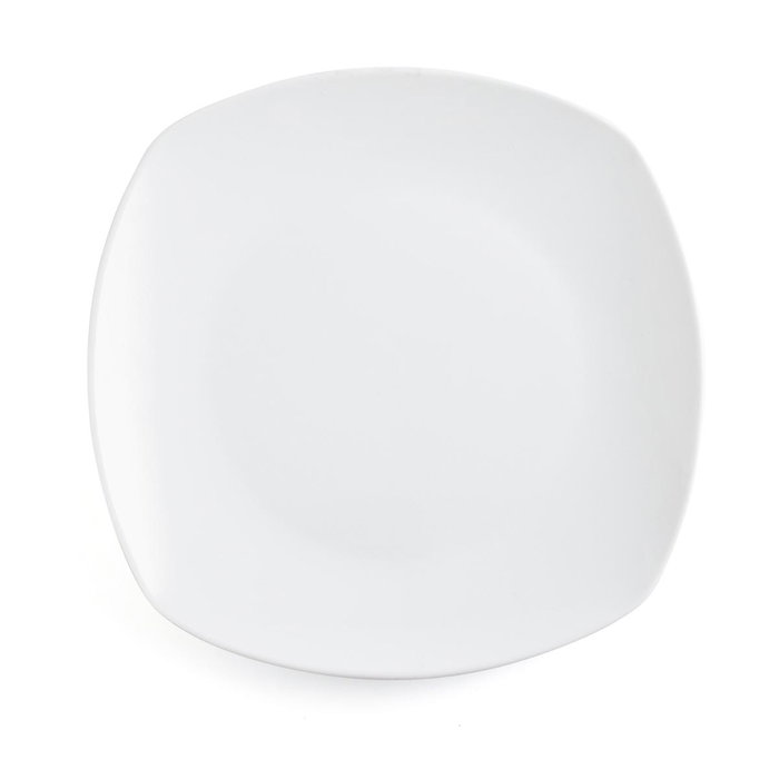 Quid Novo Vinci Plateau en Porcelaine Blanc 26,6 cm (24 Unités) Quid Novo Vinci Plateau en Porcelaine Blanc 26,6 cm (24 Unités)