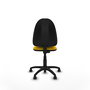 PIQUERAS Y CRESPO Chaise de bureau Aýna, Tissu Jaune, sans accoudoirs