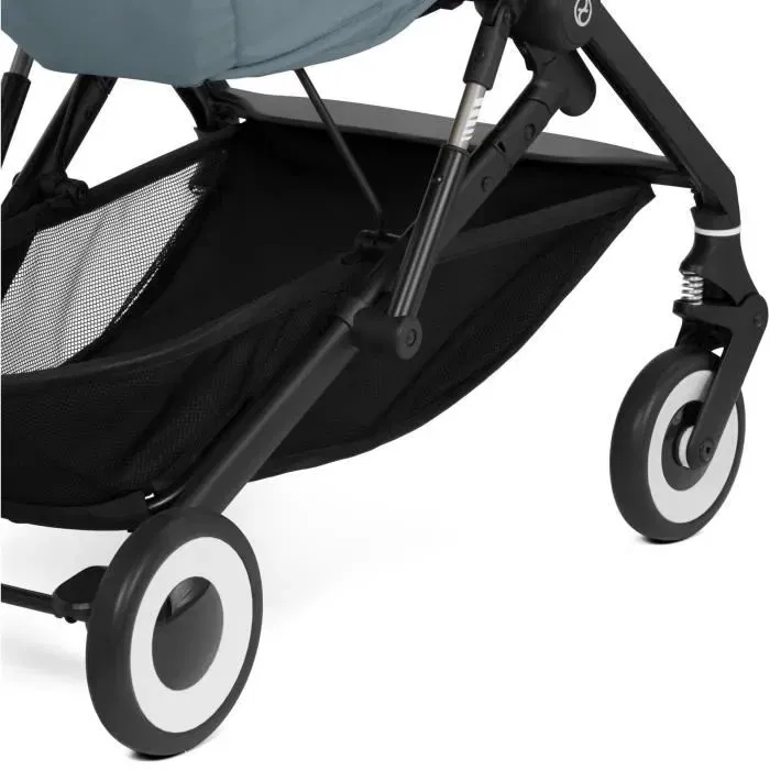 Cybex Agis Poussette Canne Ultra-Compacte 5-22 kg (6 mois-4 ans), Léger 6.3 kg, Compatible Avion - Stormy Blue Cybex Agis Poussette Canne Ultra-Compacte 5-22 kg (6 mois-4 ans), Léger 6.3 kg, Compatible Avion - Stormy Blue