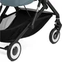 Cybex Agis Poussette Canne Ultra-Compacte 5-22 kg (6 mois-4 ans), Léger 6.3 kg, Compatible Avion - Stormy Blue
