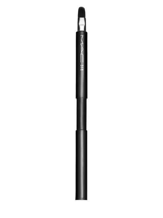 MAC Pinceau à lèvres rétractable synthétique 318 avec étui métallique MAC Pinceau à lèvres rétractable synthétique 318 avec étui métallique