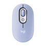 Logitech Souris sans fil Pop Mouse Lilas Bluetooth 5.1 haute précision 1000-4000 dpi ergonomique