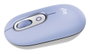 Logitech Souris sans fil Pop Mouse Lilas Bluetooth 5.1 haute précision 1000-4000 dpi ergonomique