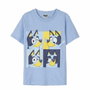 T-shirt à manches courtes enfant Bluey Bleu clair