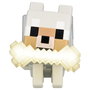 PALADONE Lampe figurine Minecraft Glow Buddies Loup - Lampadaire décoratif 16 cm - Fonctionne sur piles