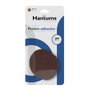 Hantums Rouleau de feutre adhésif meubles 25mm x 2M - Marron