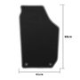 OCC Design Tapis sur mesure Skoda Roomster (2006-2015) - Jeu de 5 pièces avec logo
