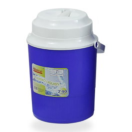 Hidalgo Thermos pour liquides bleu 2,4 L - Ultra thermique Ø 15 x 25 cm