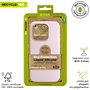 Muvit Recycletek Coque en Silicone Liquide pour Apple - Protection Anti-traces, Anti-dérapante, Doublure Microfibre, Écologique