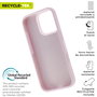 Muvit Recycletek Coque en Silicone Liquide pour Apple - Protection Anti-traces, Anti-dérapante, Doublure Microfibre, Écologique