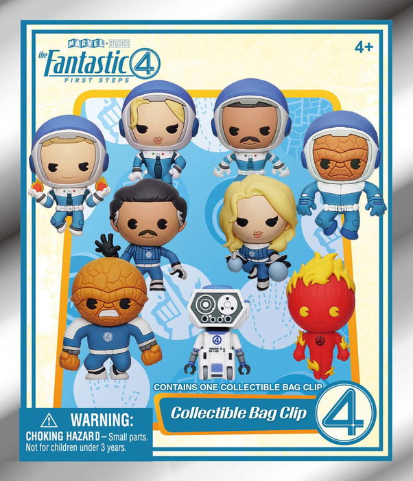 Fantastic Four film présentoir porte-clés sac à dos 3D(24)