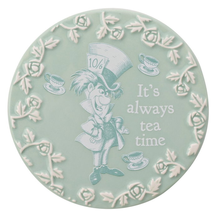 WIDDOP & CO Set de 4 Sous-verres Céramique Modèle Alice au Pays des Merveilles Disney