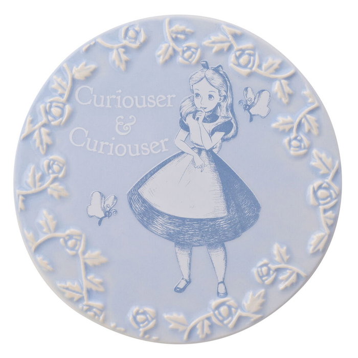 WIDDOP & CO Set de 4 Sous-verres Céramique Modèle Alice au Pays des Merveilles Disney