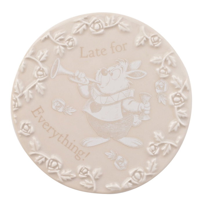 WIDDOP & CO Set de 4 Sous-verres Céramique Modèle Alice au Pays des Merveilles Disney