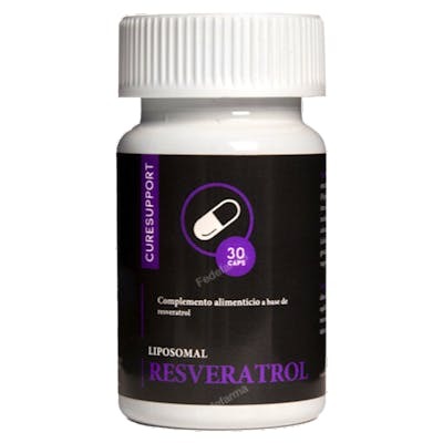 CURESUPPORT Liposomal Resveratrol 30 Capsules Complément Alimentaire CURESUPPORT Liposomal Resveratrol 30 Capsules Complément Alimentaire
