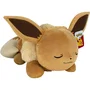 Pokemon Peluche Évoli endormie 45 cm ultra douce
