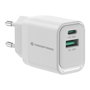 Conceptronic ALTHEA1933 Chargeur Mural 33W USB-C et USB-A Blanc