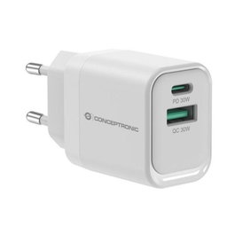 Conceptronic ALTHEA1933 Chargeur mural 33W GaN USB-C PD 3.0 + USB-A QC 3.0 PPS Compact