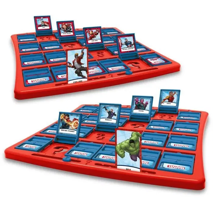 Winning Moves - Qui Est-Ce ? Édition Marvel - Jeu de société - 24 personnages Marvel - Version française