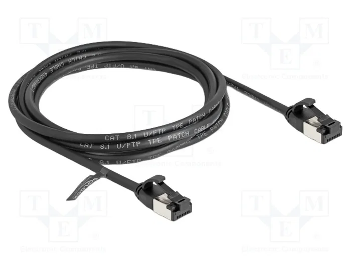 DELOCK Câble Ethernet Patch Cord Cat 8.1 U/FTP 2m DELOCK Câble Ethernet Patch Cord Cat 8.1 U/FTP 2m