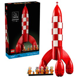 LEGO Ideas Le Cohete Lunaire de Tintin 21367 - Set de Construction pour Adultes, 1283 Pièces, 18+ Ans