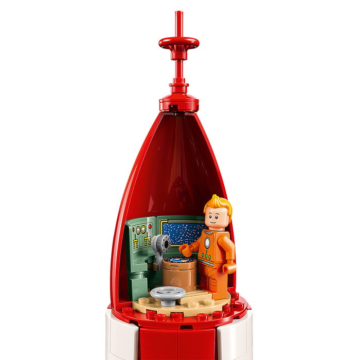 LEGO Ideas Le Cohete Lunaire de Tintin 21367 - Set de Construction pour Adultes, 1283 Pièces, 18+ Ans